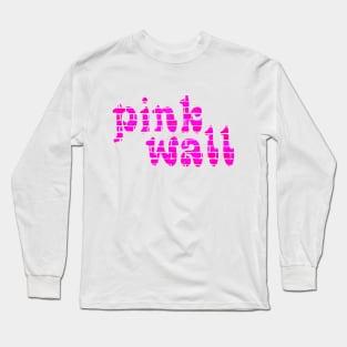 Pink Wall Long Sleeve T-Shirt